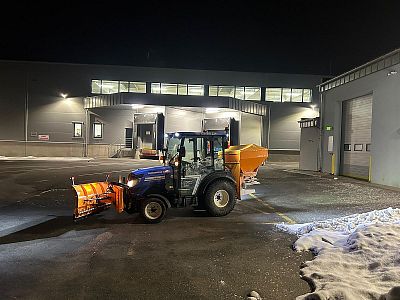 Údržba silnic, chodníků a parkovišť